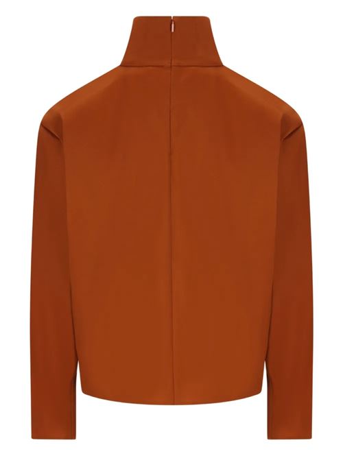 Structured shoulder turtleneck SAINT LAURENT | 845857Y5J952498